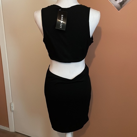 “Shein” Sexy Black Rock Dress! - Picture 3 of 7